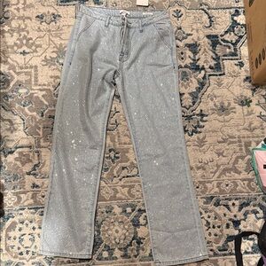 Forever 21 Diamond Straight Leg Jeans